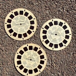 Vintage View-Master Reels Set - Classic Animation